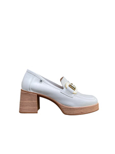 DORKING LOAFER MET HAK CREMA