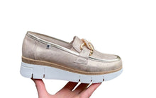 Afbeelding in Gallery-weergave laden, DORKING DAMES LOAFER PLATINO
