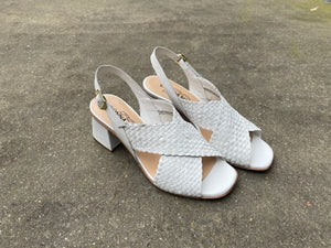 DONNA SOFT SANDAAL TRESSE WIT