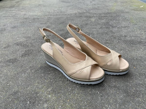 DONNA SOFT SANDAAL SLEEHAK BEIGE