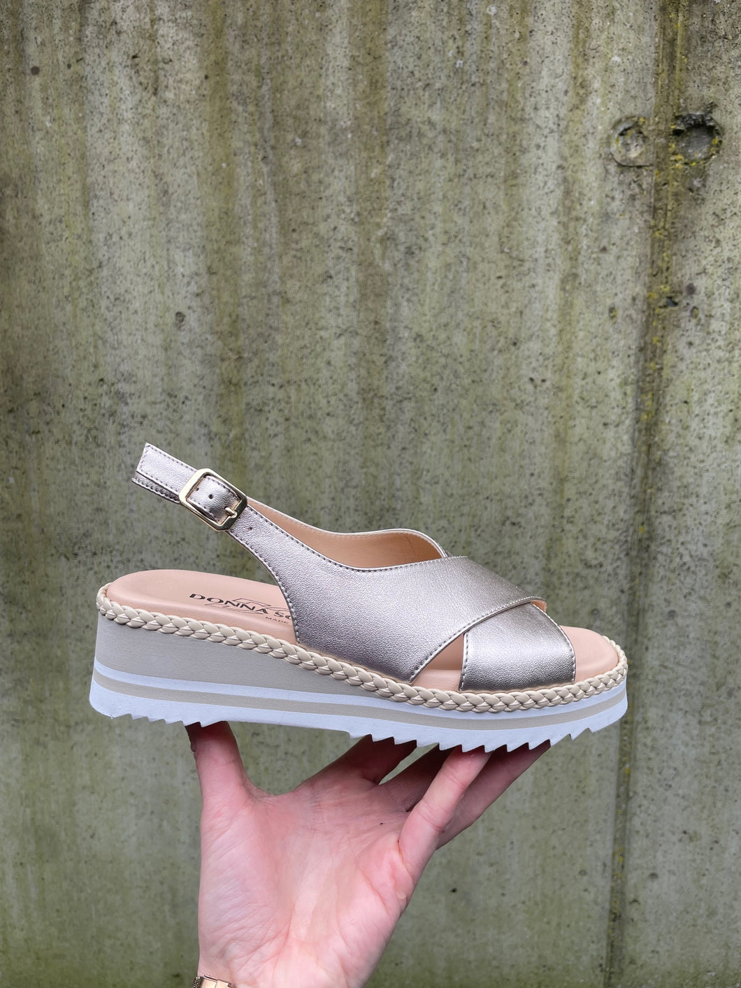 DONNA SOFT SANDAAL BEIGE