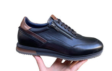 Afbeelding in Gallery-weergave laden, FLUCHOS VETERSCHOEN MET RITS EN UITNEEMBAAR VOETBED ZWART
