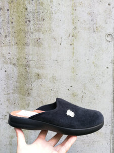 FLY FLOT PANTOFFELS ZWART