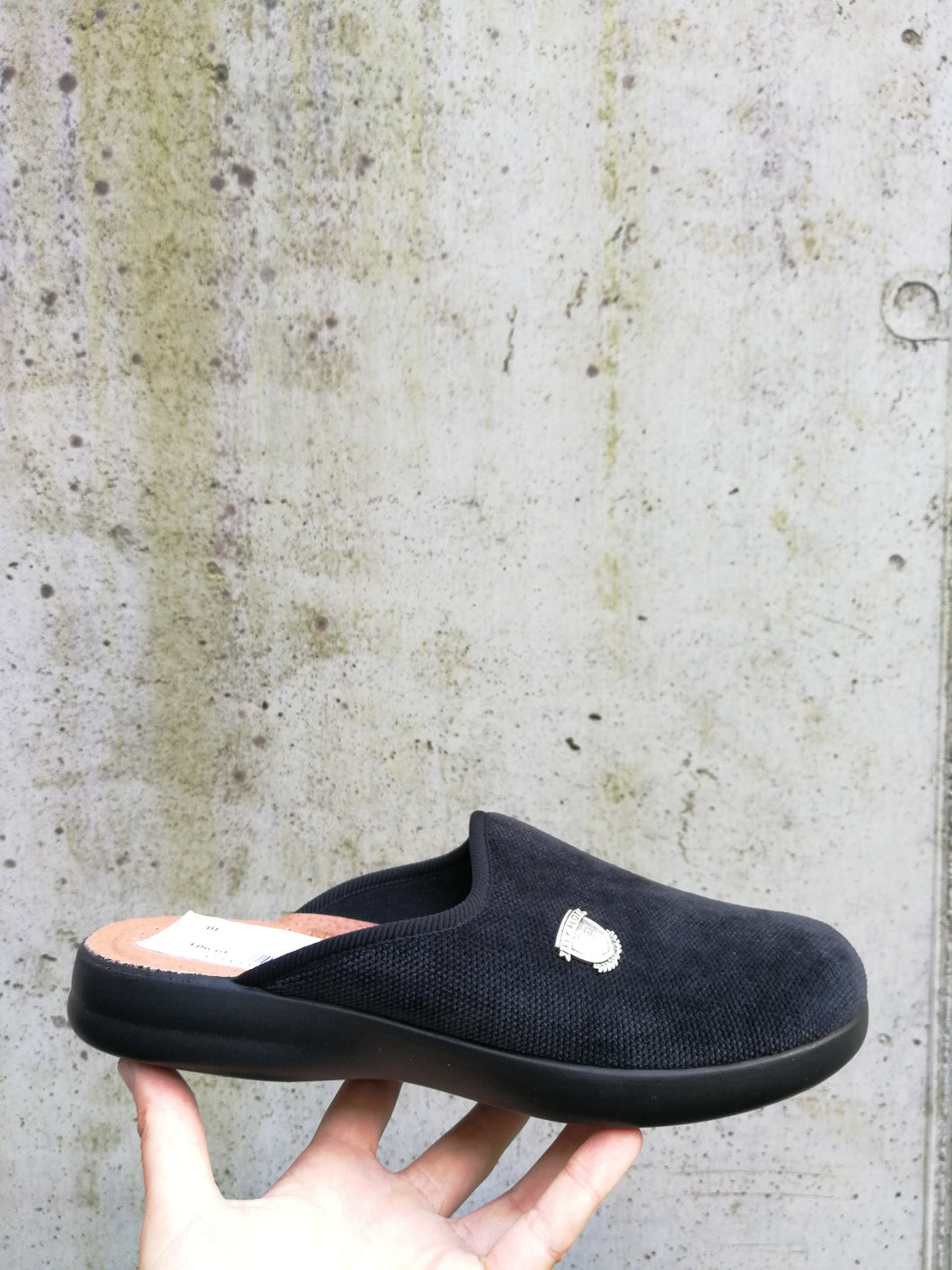 FLY FLOT PANTOFFELS ZWART