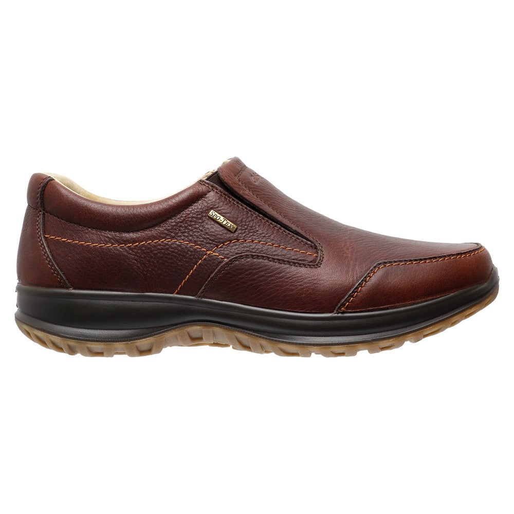 GRISPORT MOCASSIN BRUIN UITNEEMBAAR VOETBED