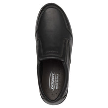 Afbeelding in Gallery-weergave laden, GRISPORT MOCASSIN ZWART MET UITNEEMBAAR VOETBED
