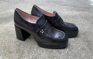 HISPANITAS MOCASSIN MET HAK ANTHRACITA