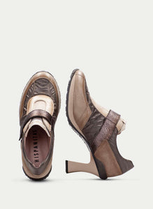 HISPANITAS SNEAKER MET HAK TOPO