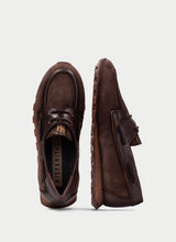 Afbeelding in Gallery-weergave laden, HISPANITAS DAMES SNEAKER MET UITNEEMBAAR VOETBED BRUIN
