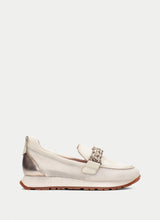 Afbeelding in Gallery-weergave laden, HISPANITAS MOCCASIN MET UITNEEMBAAR VOETBED LATTE CAVA
