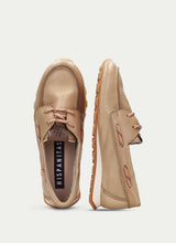 Afbeelding in Gallery-weergave laden, HISPANITAS MOCASSIN MET VETER UITNEEMBAAR VOETBED DESERT
