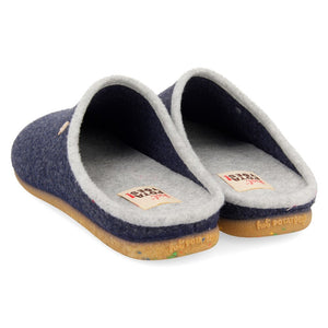 HOT POTATOES HEREN SLIPPERS BLAUW